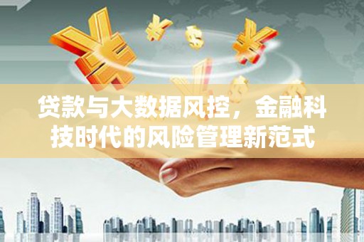 焉耆贷款与大数据风控，金融科技时代的风险管理新范式