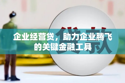 焉耆企业经营贷，助力企业腾飞的关键金融工具