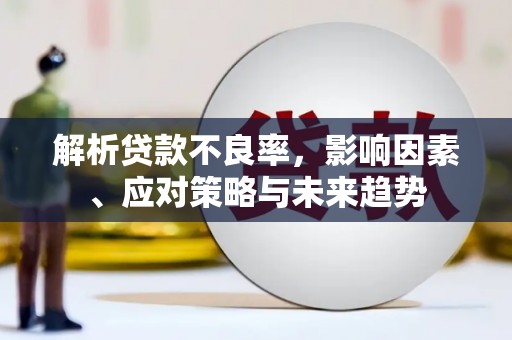 焉耆解析贷款不良率，影响因素、应对策略与未来趋势