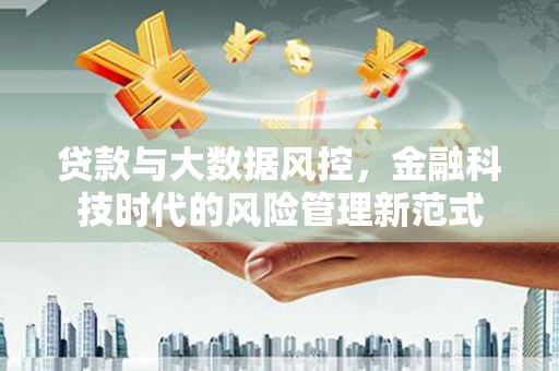 焉耆贷款与大数据风控，金融科技时代的风险管理新范式