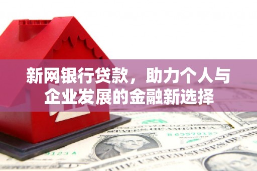 焉耆新网银行贷款，助力个人与企业发展的金融新选择
