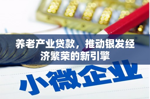 焉耆养老产业贷款，推动银发经济繁荣的新引擎