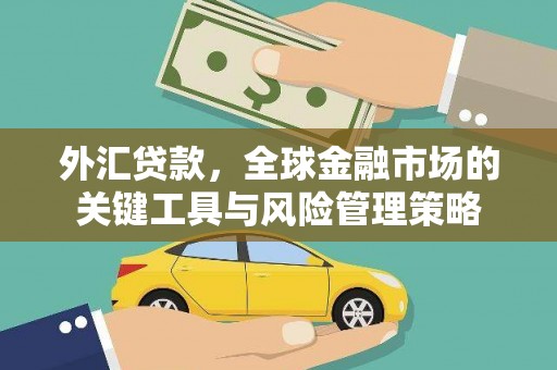 焉耆外汇贷款，全球金融市场的关键工具与风险管理策略