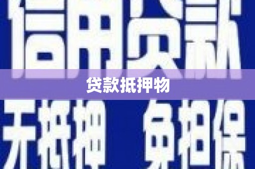 焉耆贷款抵押物